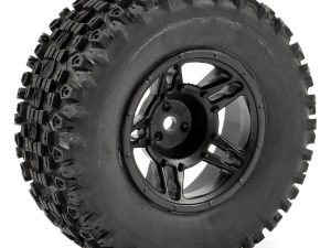 FASTRAX 1:10 SC STINGER MTD 5-SPOKE BLACK (SLASH RR/BLITZ)