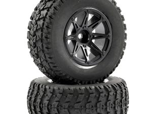 FASTRAX 1:10 SC WAVE MOUNTED 8-SPOKE WHEELS (12MM)