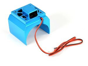 Fastrax 1/8 Aluminium Motor Heatsink Fan Unit
