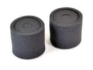 Fastrax 1/8th Air Filter Re-Buildable - Dbl Sponge (2)