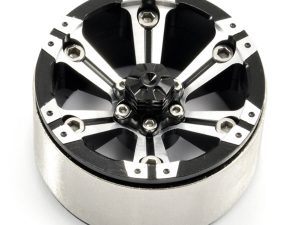 FASTRAX 1.9" HEAVY DUTY SPLIT 6-SPOKE ALLOY BEADLOCK WHEELS (x2)