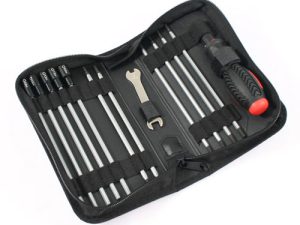 FASTRAX 19-in-1 TOOL BAG 3xSLOT, 3x PH 6xHEX, 4xNUT 1x 5/8mm WRENCH
