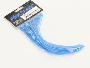 FASTRAX 200mm x 2.5mm BLUE NYLON CABLE TIES (50pcs)