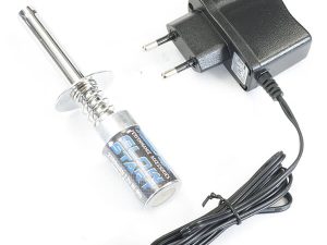 FASTRAX 2100MAH GLOW STARTER AND CHARGER w/EU 2-PIN CHARGER