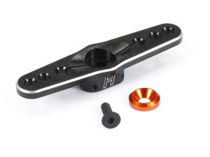 FASTRAX 24T BLACK ALUMINIUM DOUBLE SERVO HORN (HITEC)