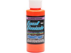 FASTRAX FAST FINISH AIRBRUSH PAINT FLO ORANGE 60ML