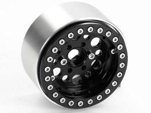 FASTRAX ALUMINIUM BEADLOCK T12 1.9" WHEELS - BLACK (4PC)