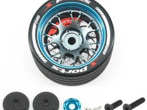 FASTRAX ALUMINIUM STEERING BBS WHEEL - SANWA, FUTABA, FLYSKY