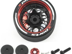 FASTRAX ALUMINIUM STEERING BBS WHEEL - SANWA, FUTABA, FLYSKY