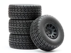 FASTRAX ARRMA MOJAVE WHEEL/TYRE 1/18 SET (4PC)