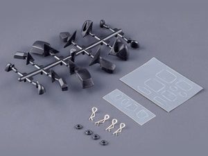 FASTRAX BLACK WING MIRROR SET 6 TYPES