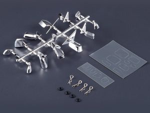 FASTRAX CHROME WING MIRROR SET 6 TYPES