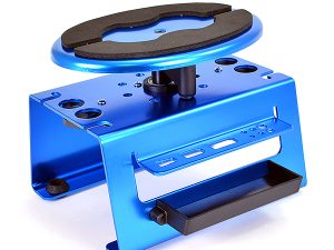 FASTRAX DELUXE ALUM LOCKING ROTATING MAINTENANCE STAND - BLUE