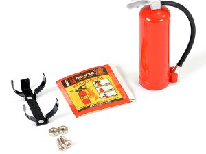 FASTRAX FIRE EXTINGUISHER & ALLOY MOUNT - RED
