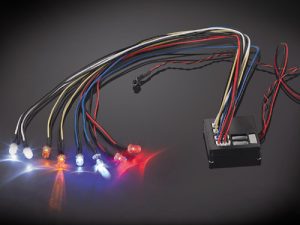 Fastrax Flashing Light Kit Multiple Functions 8-Led Light