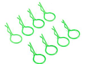 Fastrax Fluorescent Green Large Clips