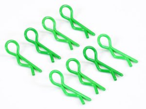 Fastrax Fluorescent Green Sm Clips