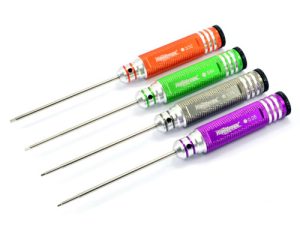 FASTRAX HARDENED IMPERIAL HEX DRIVER SET (4)