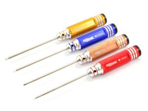 Fastrax Hardened Metric Hex Driver Set (4)