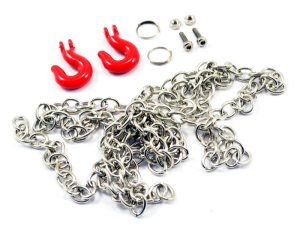 FASTRAX METAL HOOK & STEEL CHAIN SET 800MM