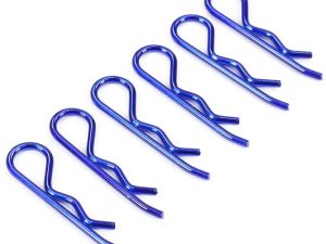 Fastrax Metallic Blue Large Clips