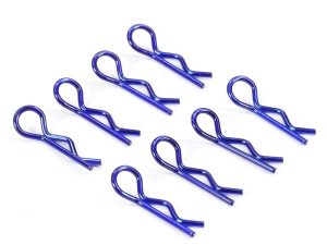 Fastrax Metallic Blue Small Clips
