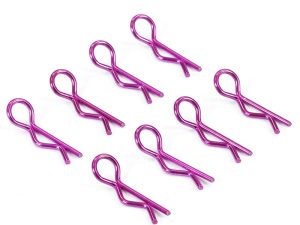 Fastrax Metallic Purple Small Clips