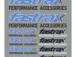 FASTRAX MINI DECAL SHEET