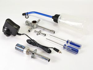 FASTRAX NITRO STARTER SET (UK PLUG) with 3000mah GLOW STARTER