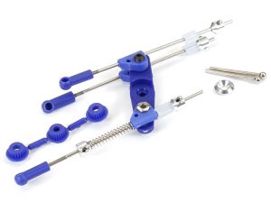 Fastrax Pre-Assembled Throttle/Brake Linkage Set Blue