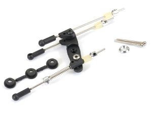 Fastrax Pre-Assembled Throttle/Brake Linkage Set Black