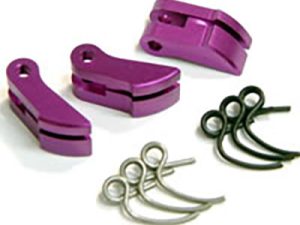 Fastrax Purple Heavy Aluminium Clutch Shoe (Inc 1.0 & 1.1mm Springs)