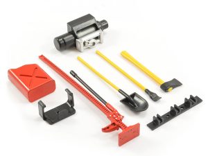 FASTRAX SCALE 6-PIECE TOOL SET RED/YELLOW PAINTED