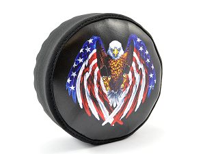 FASTRAX SCALE EAGLE SPARE TYRE COVER (DIA 125MM/TRX4)