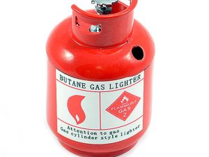 FASTRAX SCALE PAINTED ALLOY GAS BOTTLE RED