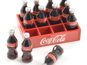 FASTRAX SCALE SOFT DRINK CRATE WITH COLA BOTTLES