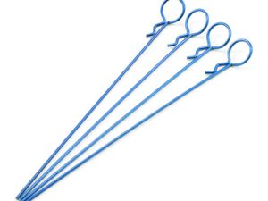 Fastrax Small Metallic Blue Long Body Pin 1/10th