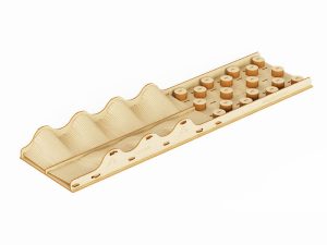 FASTRAX WOOD BOARD CLIMBING PROP UNEVEN TRACK 180x680x55mm