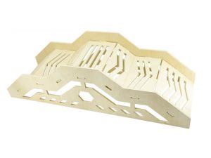 FASTRAX WOOD BOARD CLIMBING UP'N'OVER OBSTACLE TYPE C