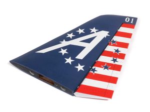 Hangar 9 Fin and Rudder: Hawk/T-45 140-160N