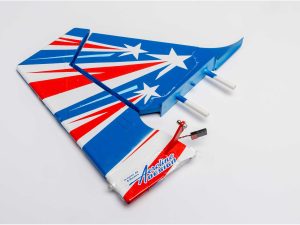 E-flite Fin and Rudder with LED: Decathlon RJG 1.2m