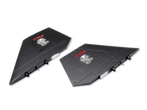 E-flite Fin Set; Black: SR-71 Twin 40mm  EDF