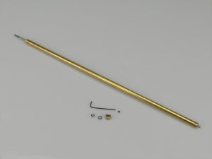 Ripmax Fine Line Prop Shaft 10in M2/2mm Stainless 6mm dia Tube