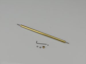 Ripmax Fine Line Prop Shaft 6in M2/2mm Stainless 6mm dia Brass Tube