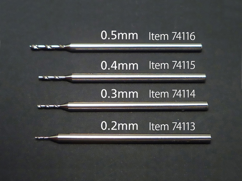 Tamiya FINE PIVOT DRILL BIT 0.5MM