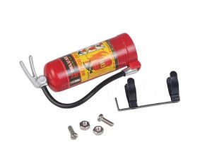 RC Overhaul Fire Extinguisher w/Mount, Red