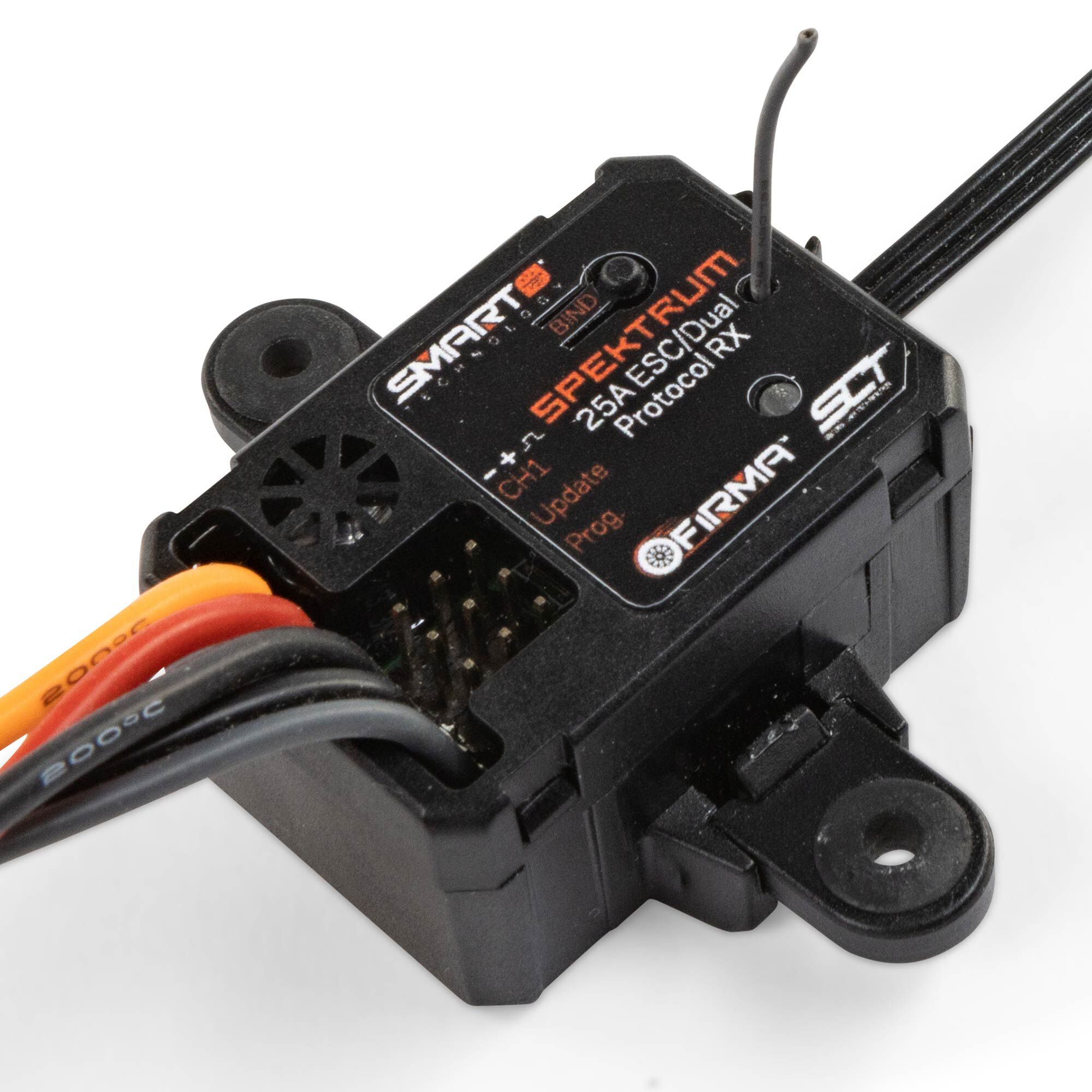 Spektrum Firma 25A 2-in-1 Brushed Smart ESC/Dual Protocol RX - Image 5