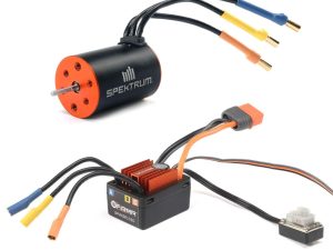 Spektrum Firma 30A Brushless Smart ESC / 4500Kv Motor Combo: Minis