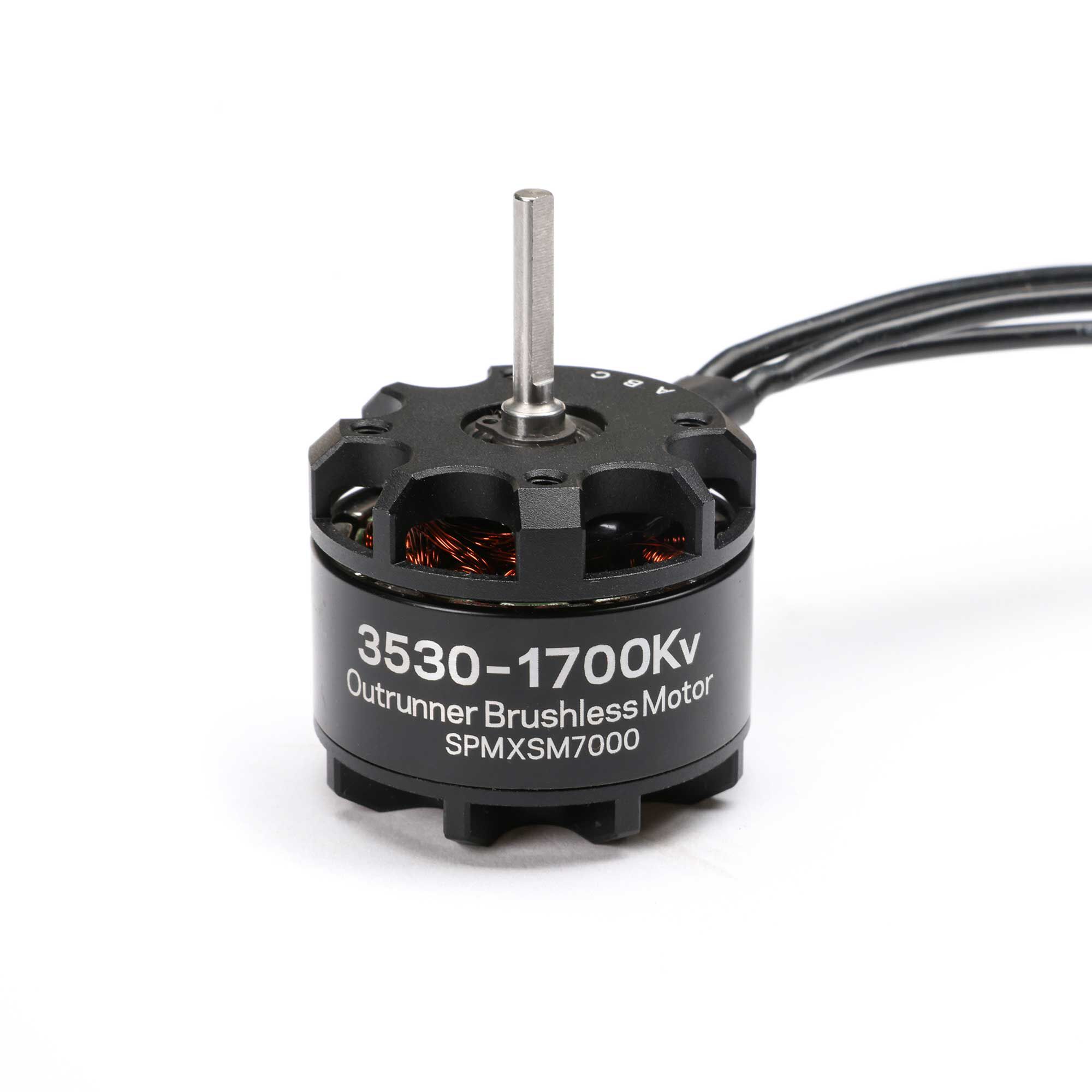 Spektrum Firma 3530-1700Kv 12-Pole Outrunner Brushless Motor, 3.175mm - Image 2