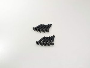 KYOSHO Flat Head Metallic Screws M3x16mm (10) Kyosho